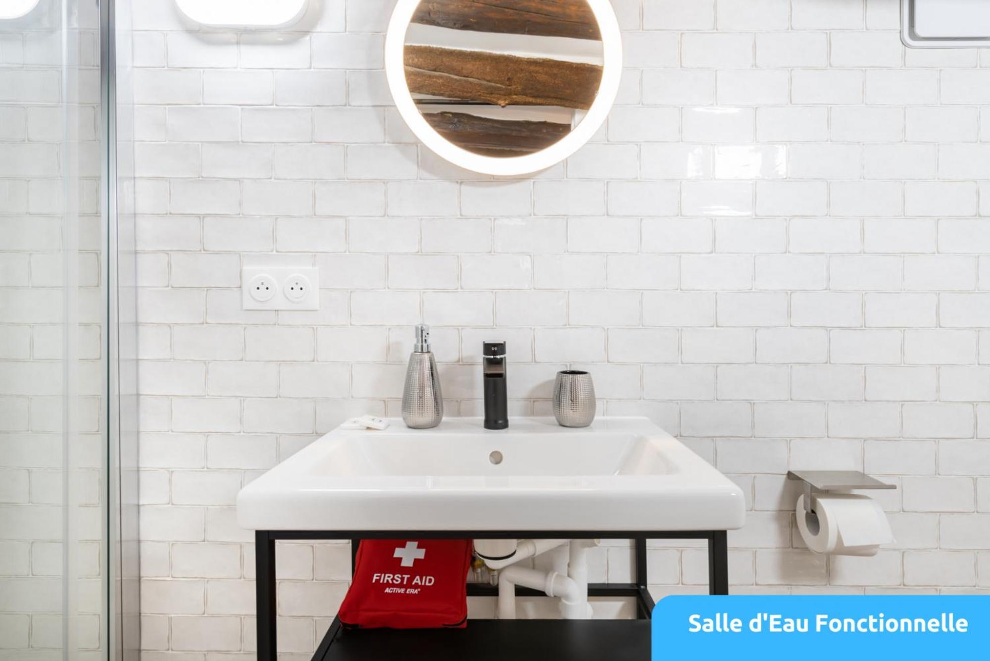 Lou Baou - Calme - Lumineux - Wifi Daire Gardanne Oda fotoğraf