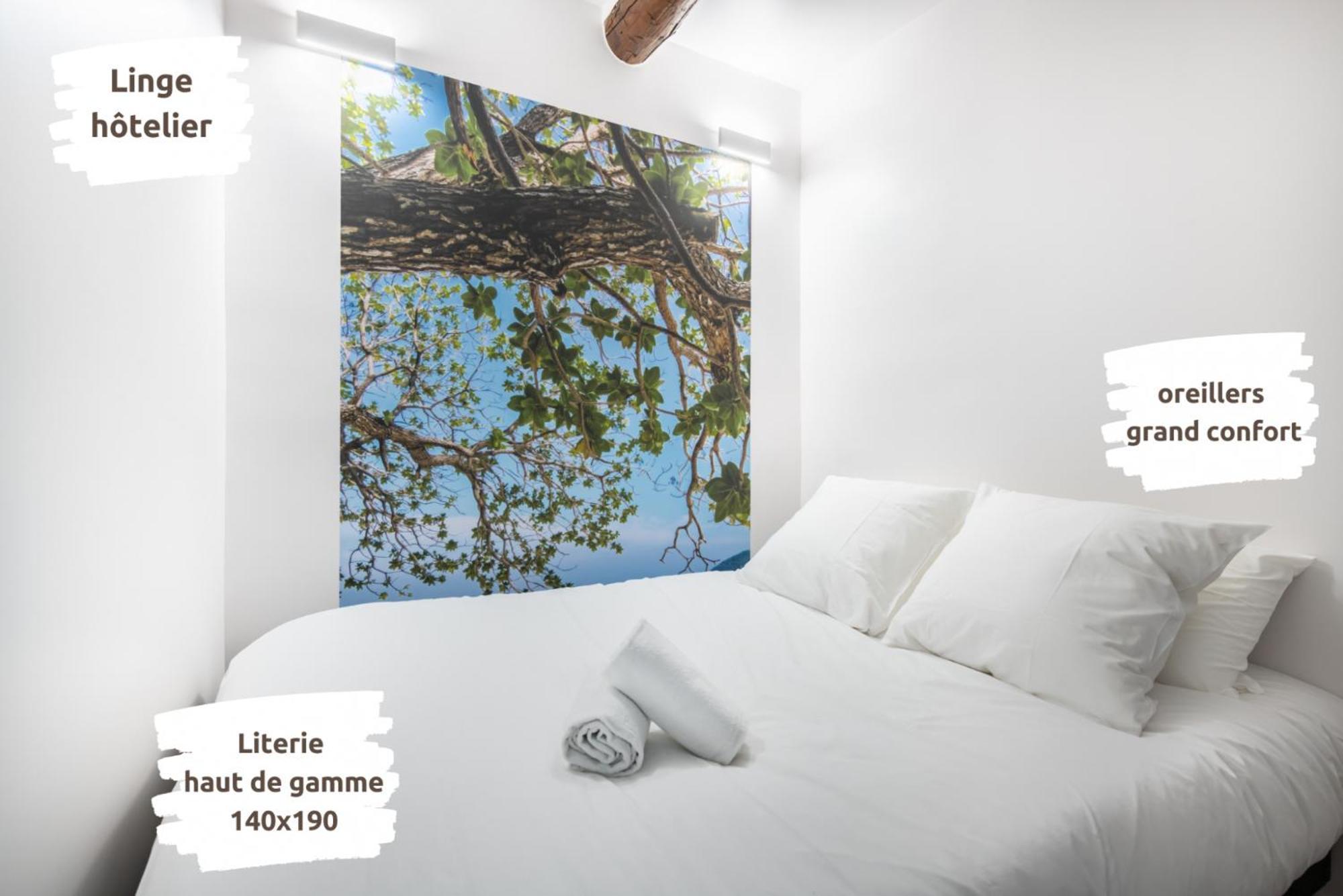 Lou Baou - Calme - Lumineux - Wifi Daire Gardanne Oda fotoğraf