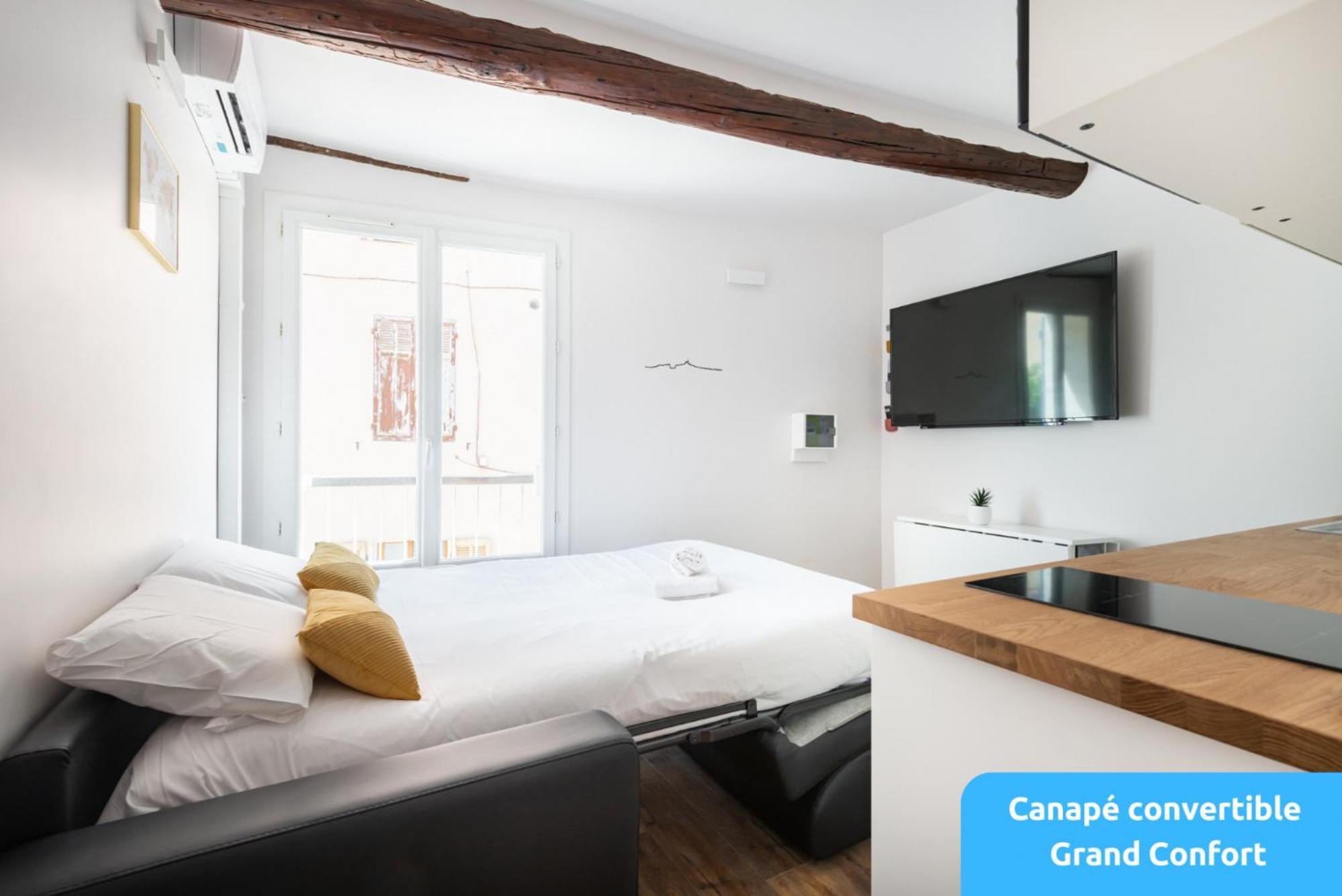 Lou Baou - Calme - Lumineux - Wifi Daire Gardanne Oda fotoğraf