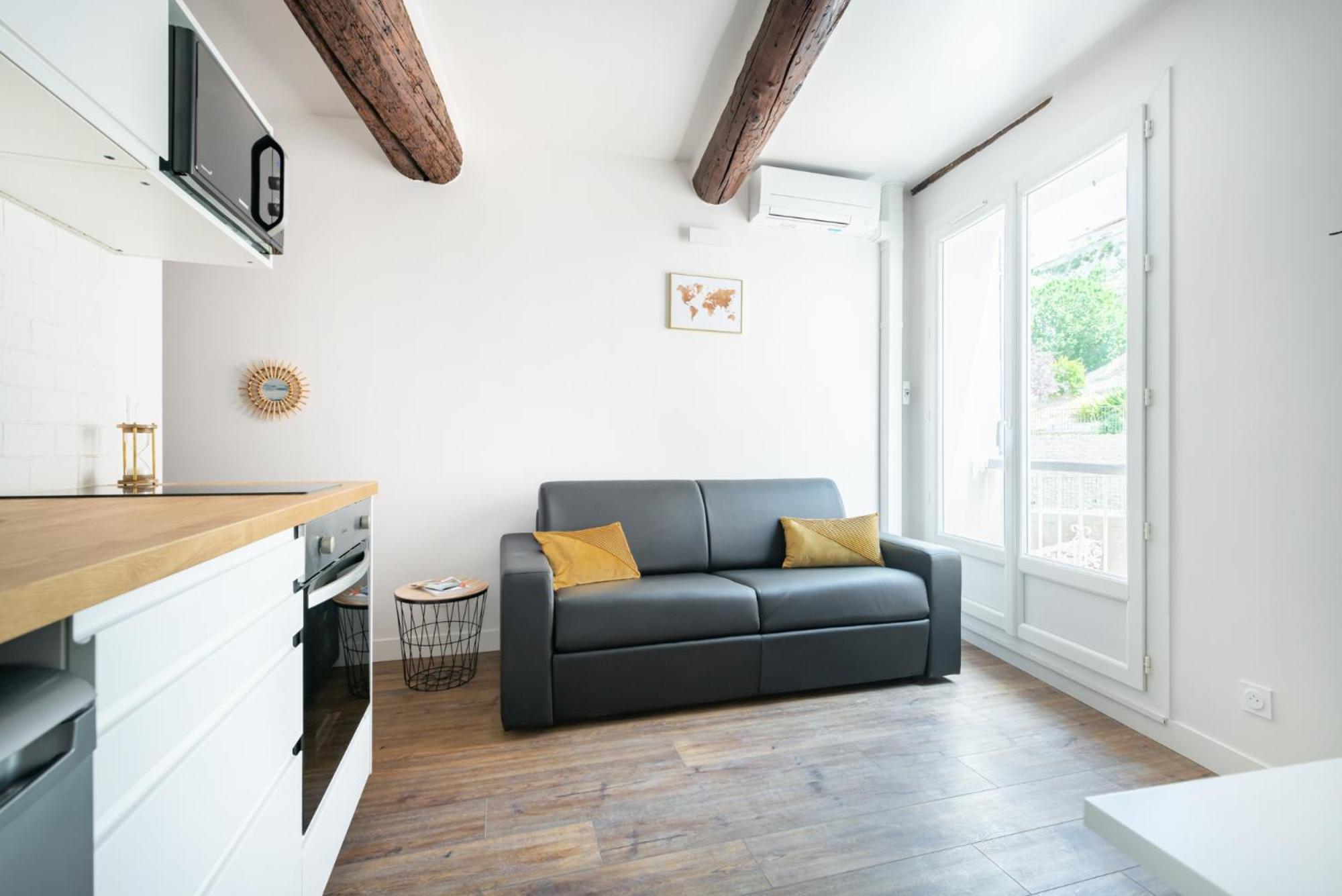 Lou Baou - Calme - Lumineux - Wifi Daire Gardanne Oda fotoğraf