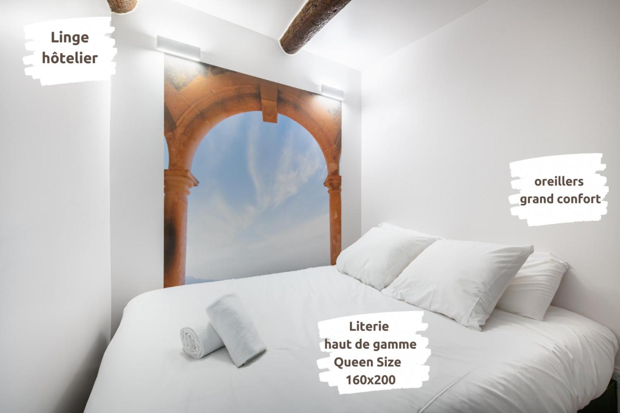 Lou Baou - Calme - Lumineux - Wifi Daire Gardanne Oda fotoğraf
