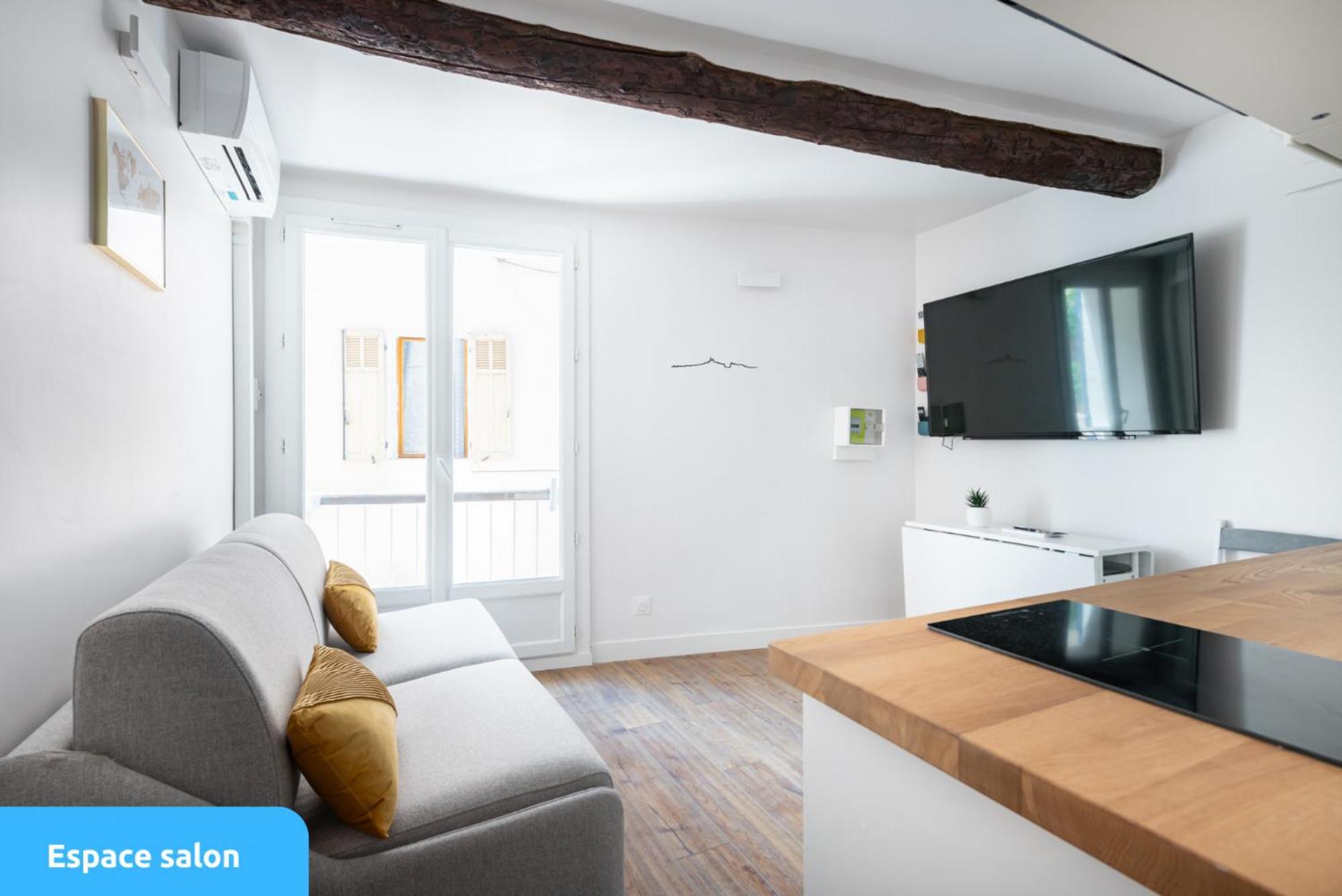 Lou Baou - Calme - Lumineux - Wifi Daire Gardanne Oda fotoğraf